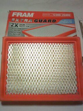 NEW FRAM EXTRA GUARD 2X ENGINE PROTECTION AIR FILTER CA3916 OPEN BOX 🚗